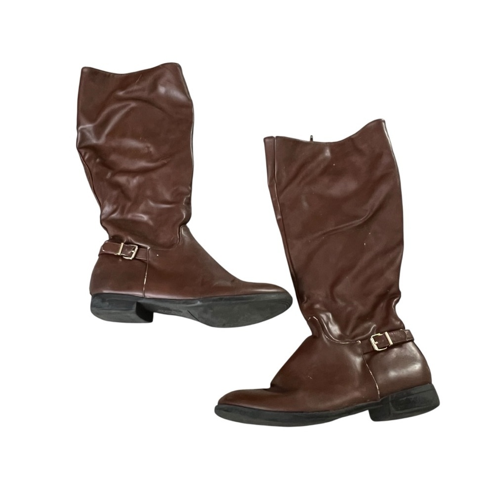 EXPRESS Brown Riding Boots Sz 9